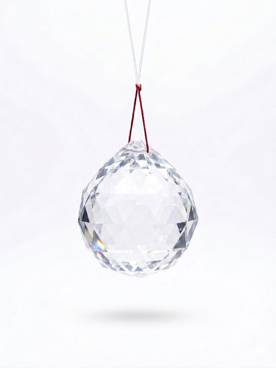 Hanging Feng Shui Crystal Ball Suncatcher