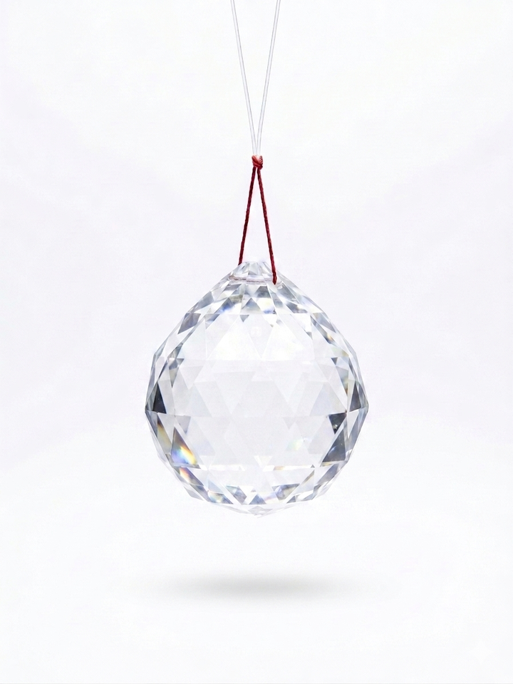 Hanging Feng Shui Crystal Ball Suncatcher