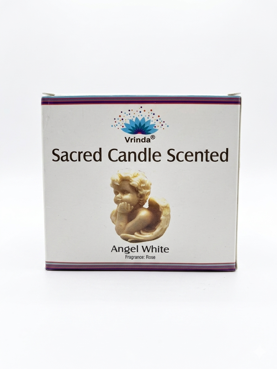 Sacred White Angel Candle