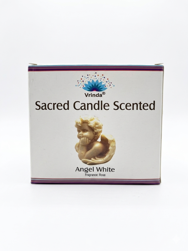 Sacred White Angel Candle