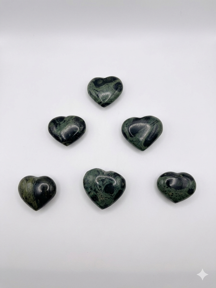 Kambaba Jasper Mini Heart