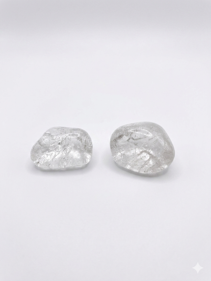 Cracked Quartz Tumbled Stone
