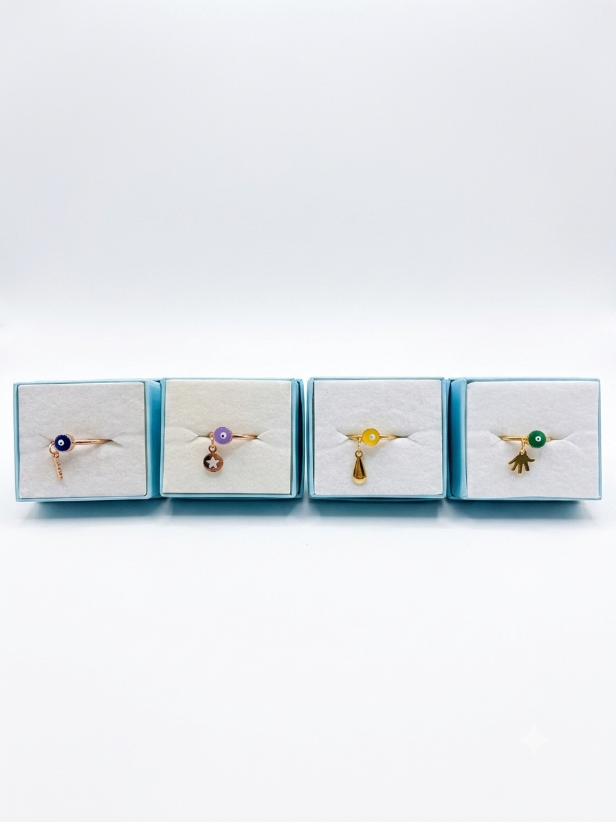 Evil Eye Fashion Ring