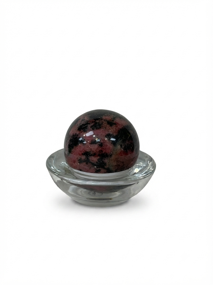 Rhodonite Sphere