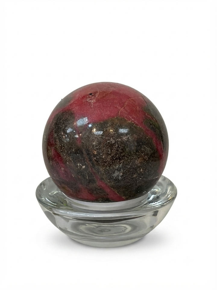 Rhodonite Sphere