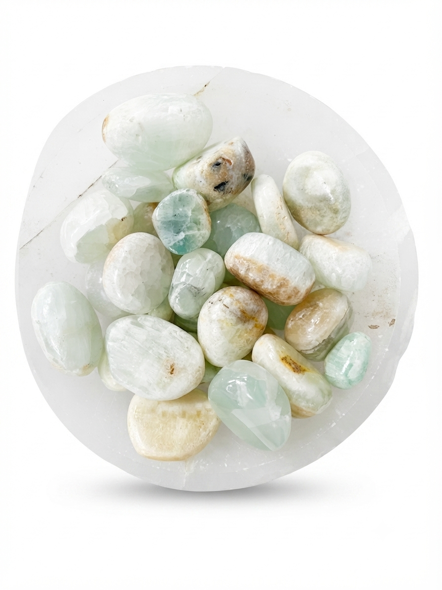 Caribbean Calcite Tumbled Stone