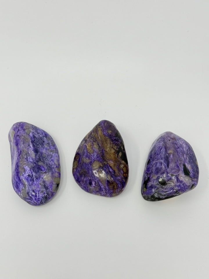 Charoite Freeform from Russia – Rare Siberian Crystal for Spiritual Healing & Balance