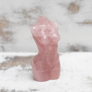 Crystal Human Torso Body Sculpture | Energy &amp; Balance Decor