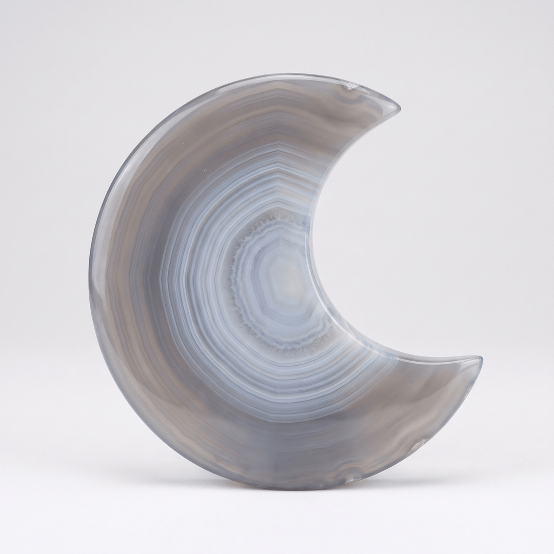 Agate Crescent Moon Medium | The Harmony Store Moon