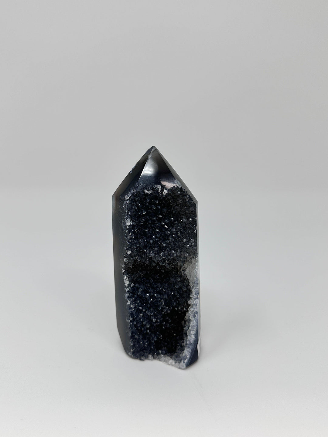 Agate Druzy Base Cut Crystal | The Harmony Store Cluster