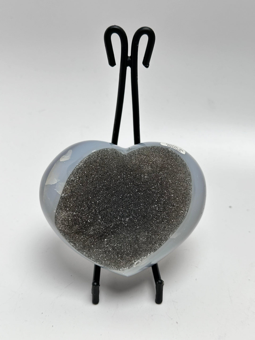 Agate Druzy Heart Brazil | The Harmony Store Heart