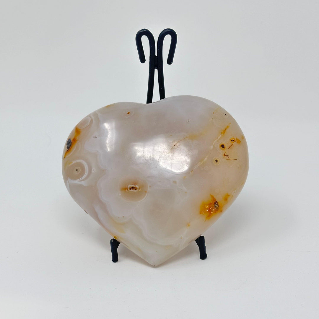 Agate Heart from Madagascar | The Harmony Store Heart