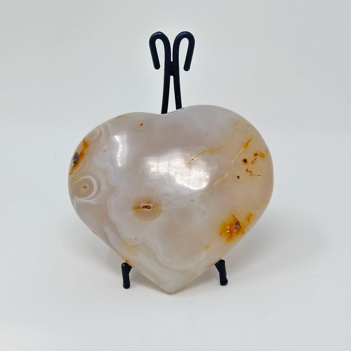 Agate Heart from Madagascar | The Harmony Store Heart