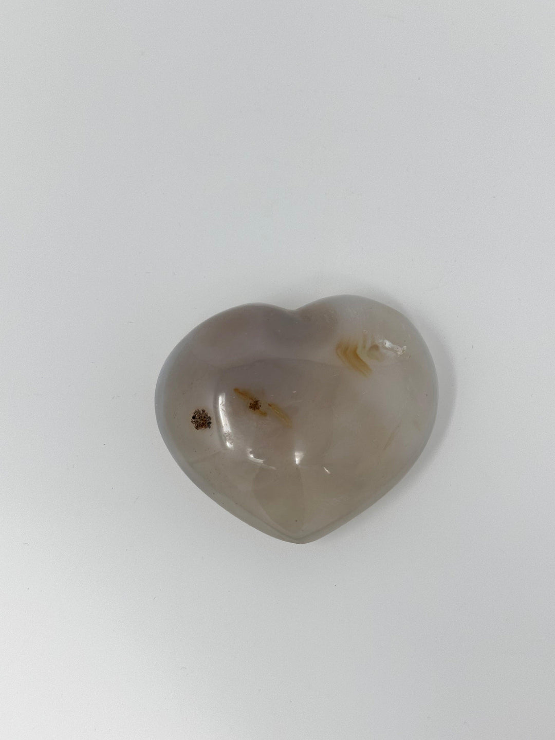 Agate Heart from Madagascar | The Harmony Store Heart