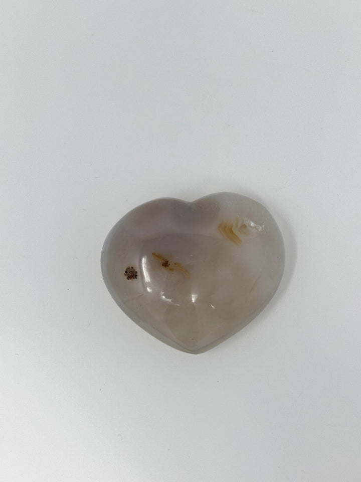 Agate Heart from Madagascar | The Harmony Store Heart