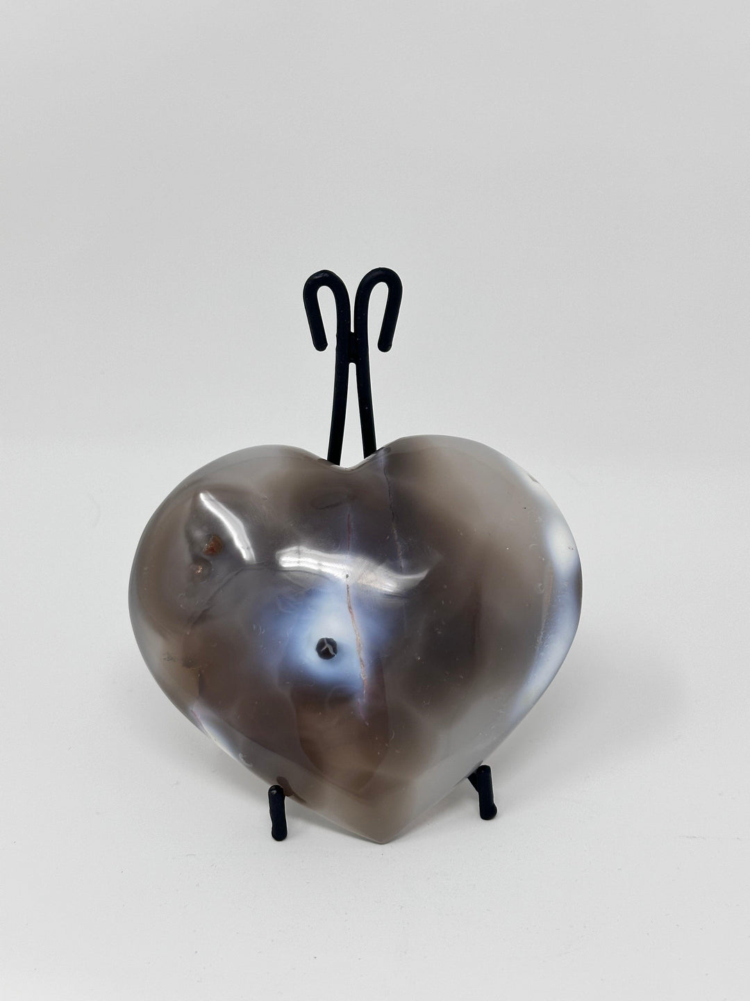 Agate Heart from Madagascar | The Harmony Store Heart