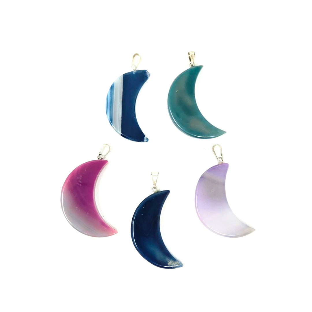 Agate Moon Pendant | The Harmony Store Pendant