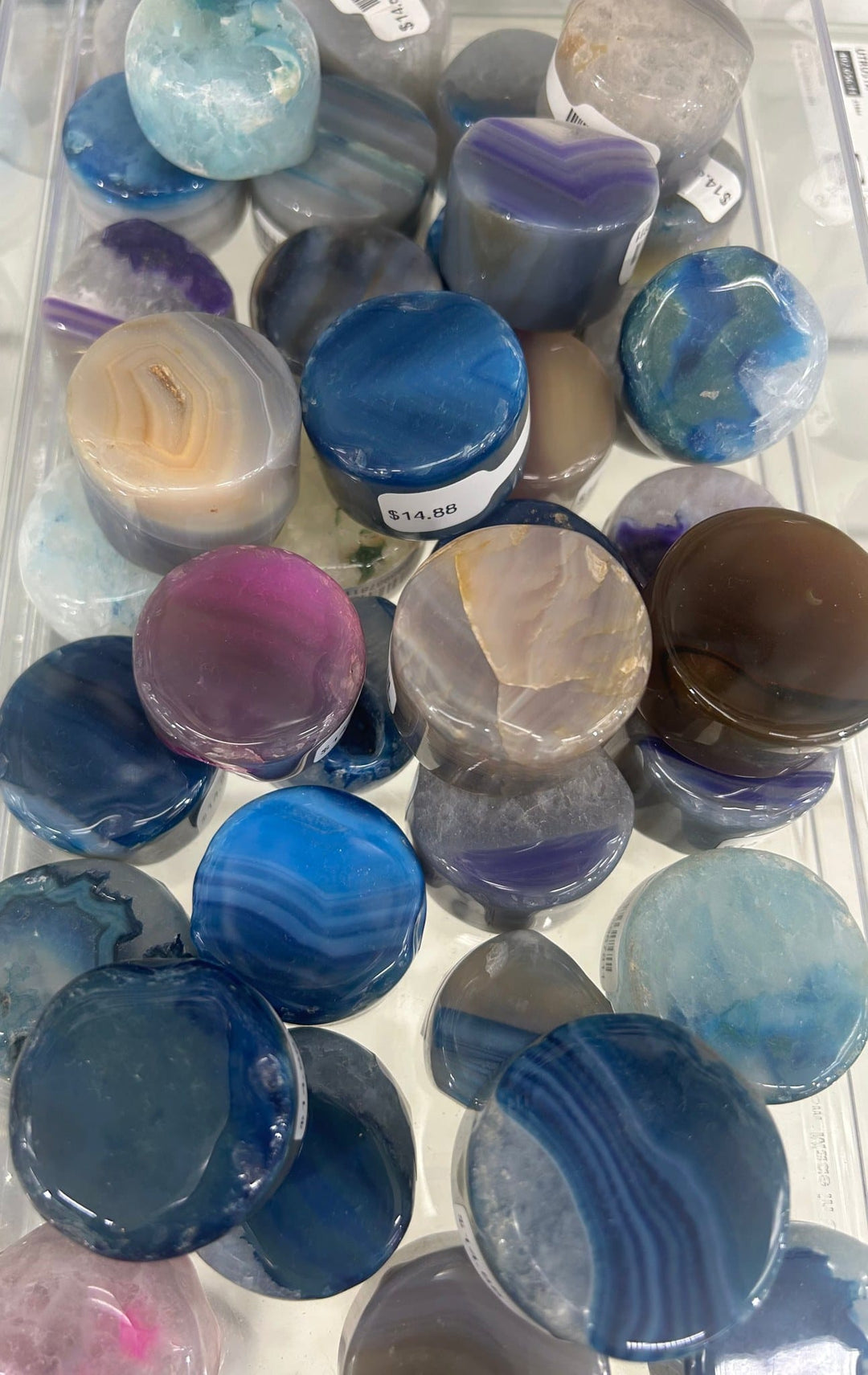 Agate Free Form (Dyed) | The Harmony Store Tumbled Stone
