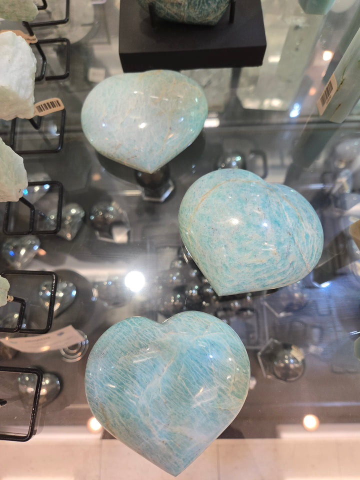 Amazonite Heart Madagascar | The Harmony Store Heart