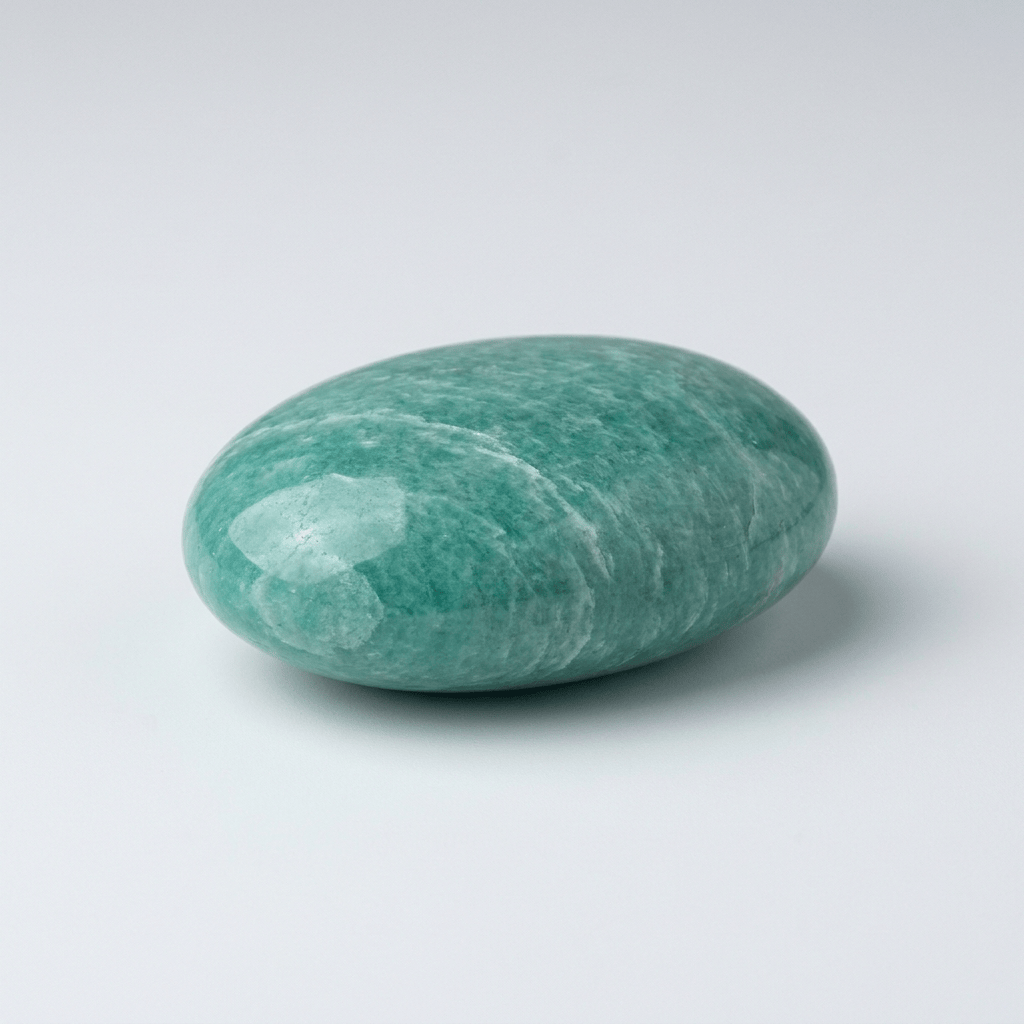 Amazonite Palm Stone (Madagascar) | Harmony Store Palm Stone