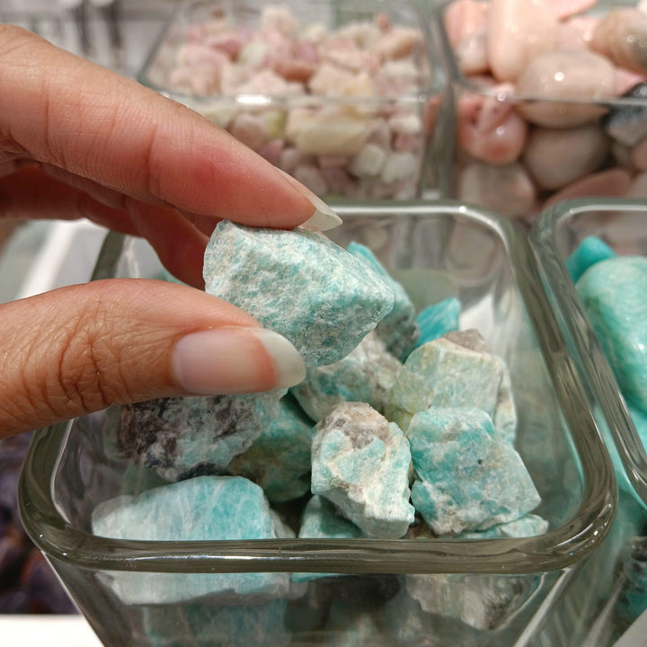 Amazonite Rough Small | The Harmony Store Raw Crystal