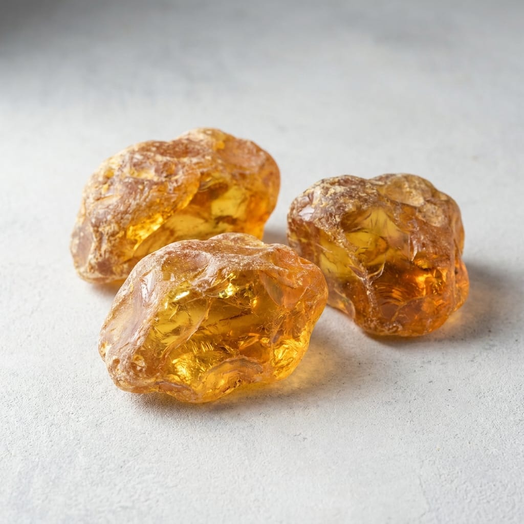 Amber Rough (Large) | Fossil Resin Crystal | Harmony Store Raw Crystal
