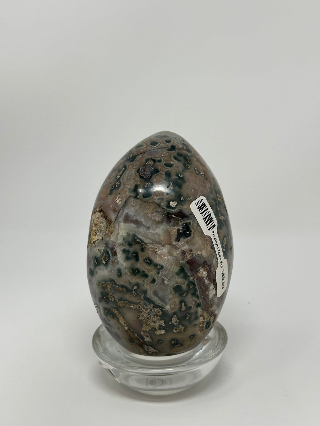 Amethyst Agate Egg Crystal | The Harmony Store Egg