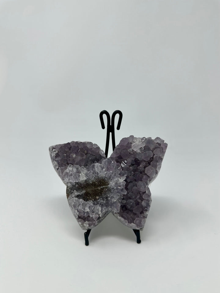 Amethyst Butterfly Figurine | The Harmony Store Carving