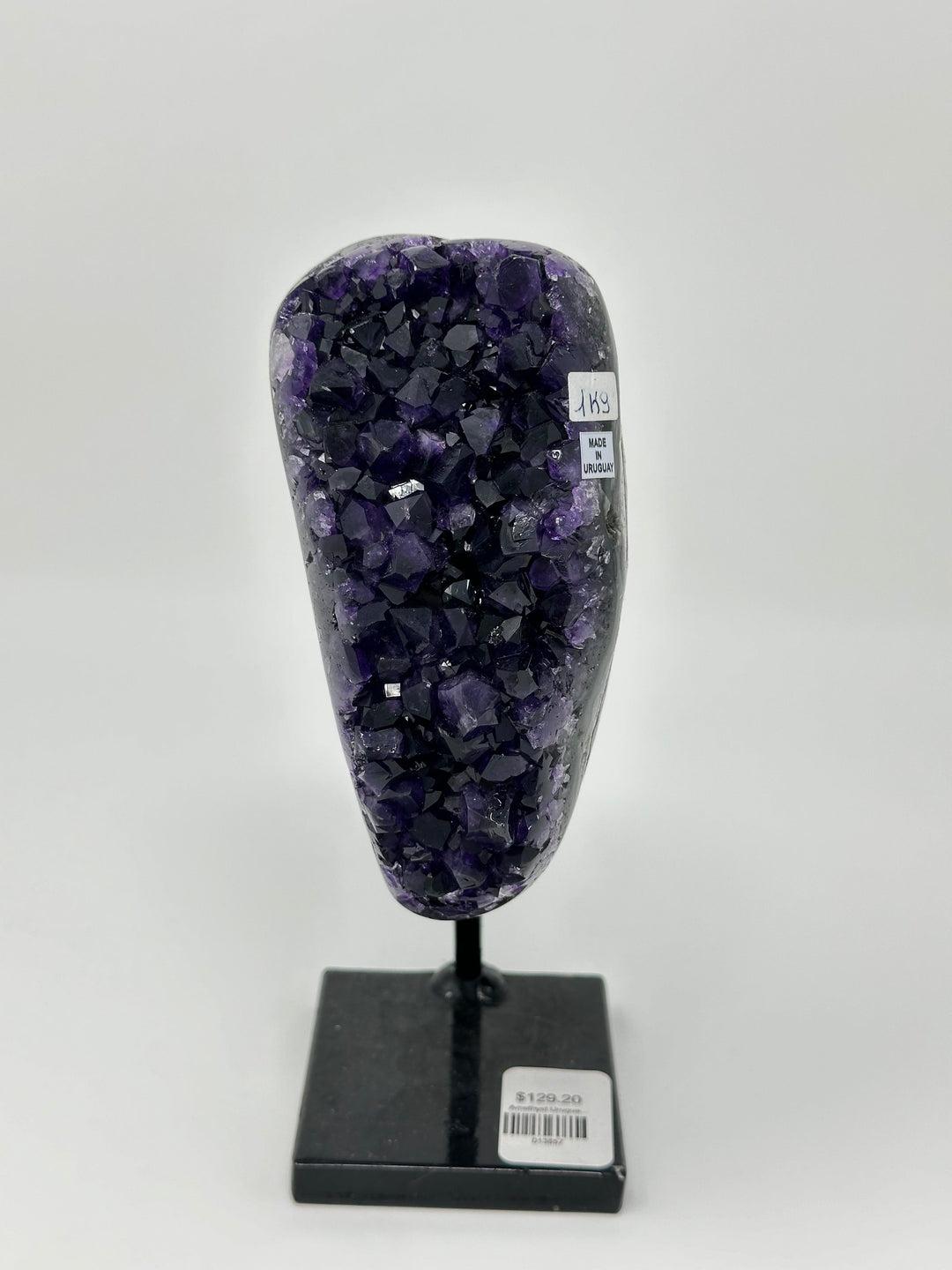 Amethyst Cluster on Metal Base AAA | The Harmony Store Geode