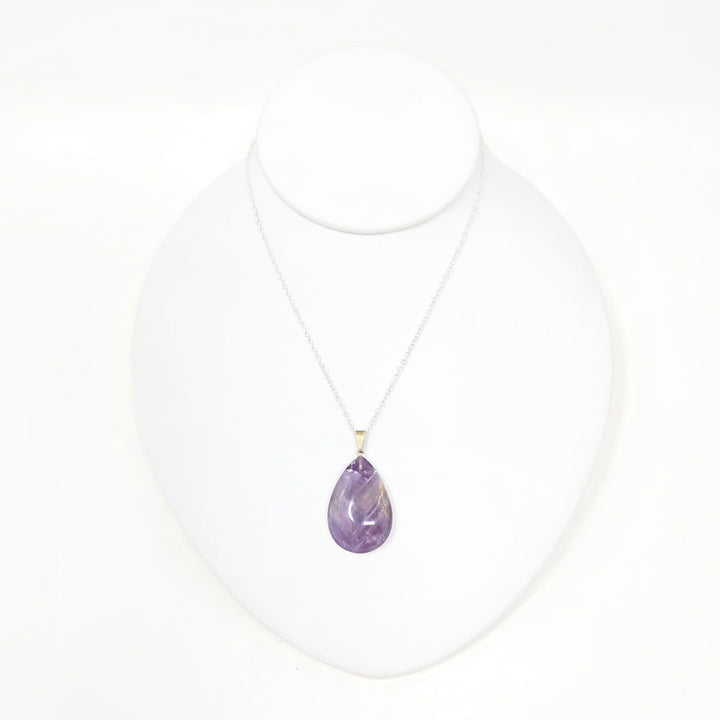 Amethyst Drop Pendant 1-Inch | The Harmony Store Pendant