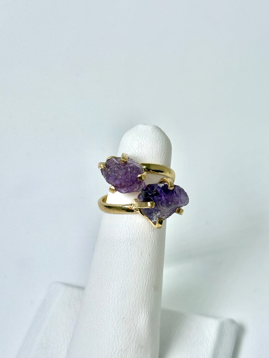 Amethyst Dual Ring | The Harmony Store Ring