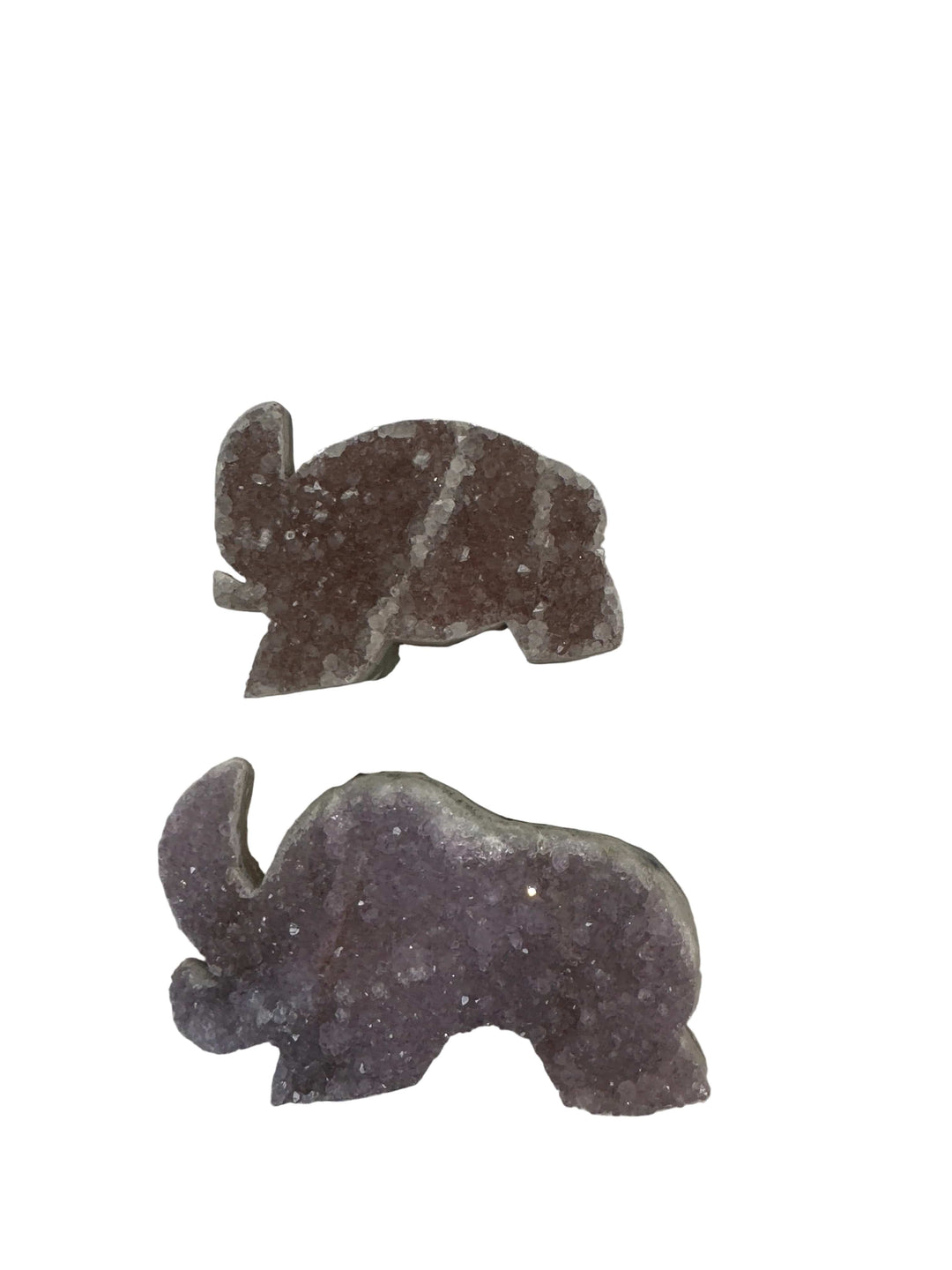 Amethyst Elephant Figurine | The Harmony Store Elephant