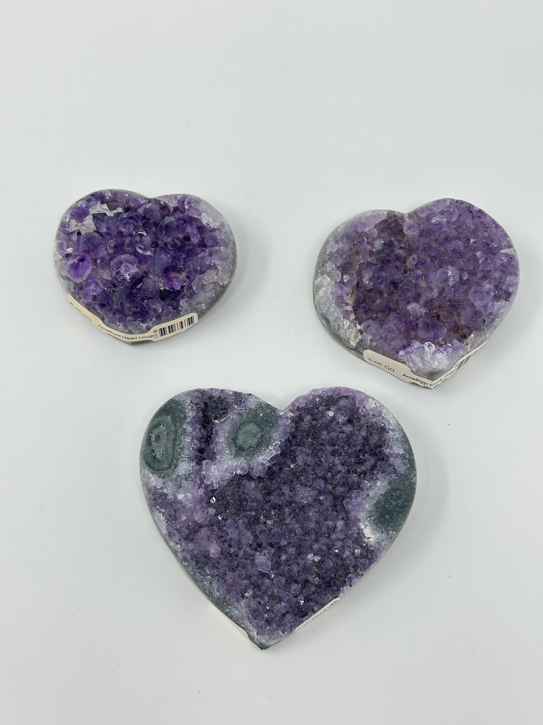 Amethyst Heart Uruguay B Quality | The Harmony Store Heart