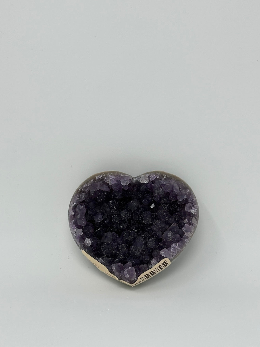 Amethyst Heart Uruguay B Quality | The Harmony Store Heart