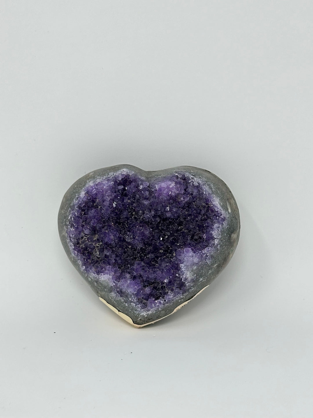 Amethyst Heart Uruguay B Quality | The Harmony Store Heart