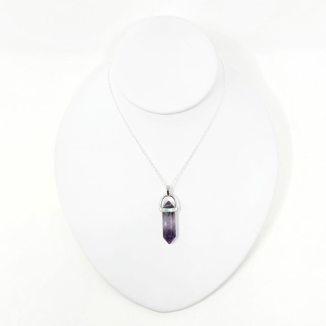 Amethyst Hexagonal Point Pendant | The Harmony Store Pendant