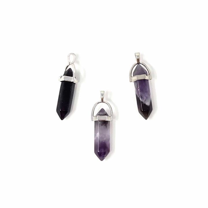 Amethyst Hexagonal Point Pendant | The Harmony Store Pendant