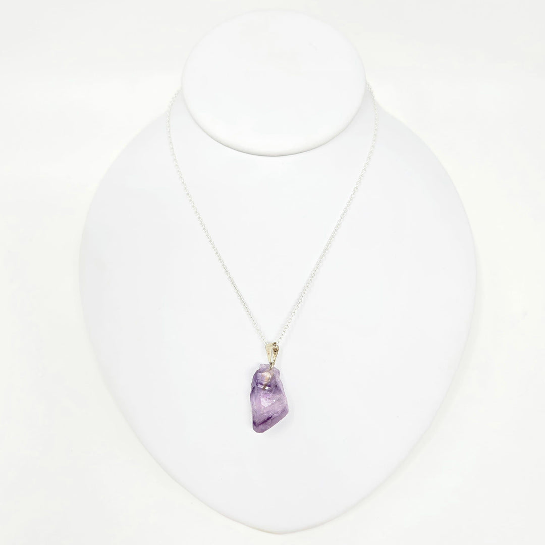 Amethyst Rough Crystal Pendant | The Harmony Store Pendant