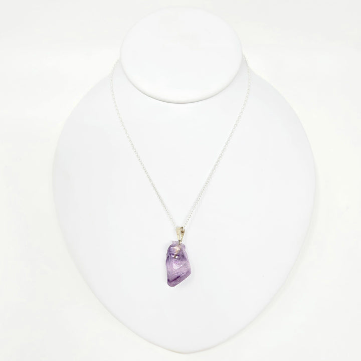 Amethyst Rough Crystal Pendant | The Harmony Store Pendant