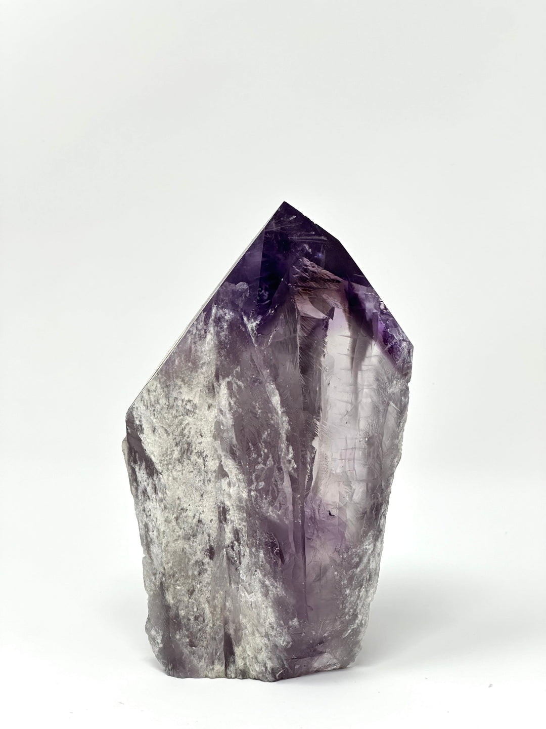 Amethyst Point Rough Cut | The Harmony Store Point