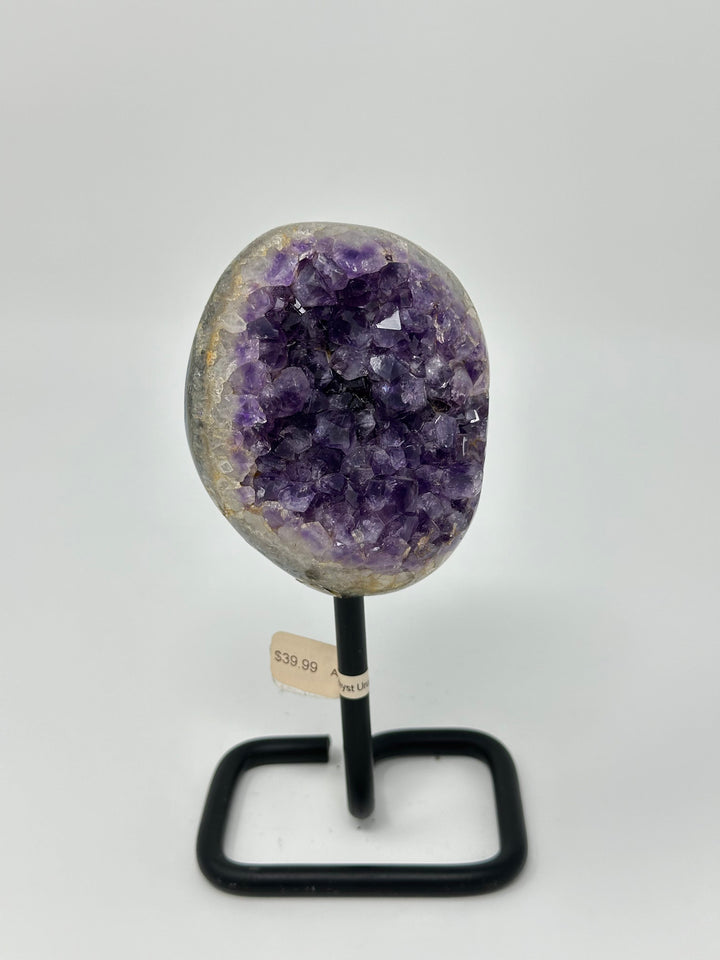 Amethyst Polished Display Pin | The Harmony Store Specimen