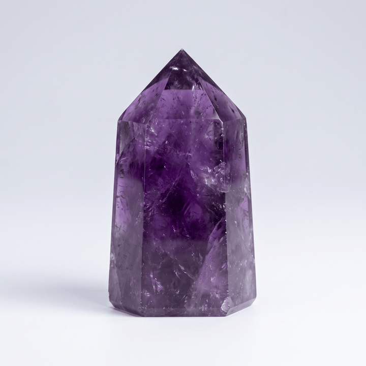 Amethyst Polished Point, Brazil | Crystal Point