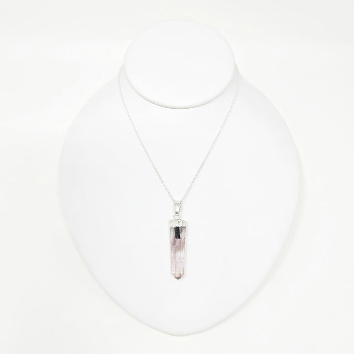 Amethyst and Black Tourmaline Pendant | The Harmony Store Pendant
