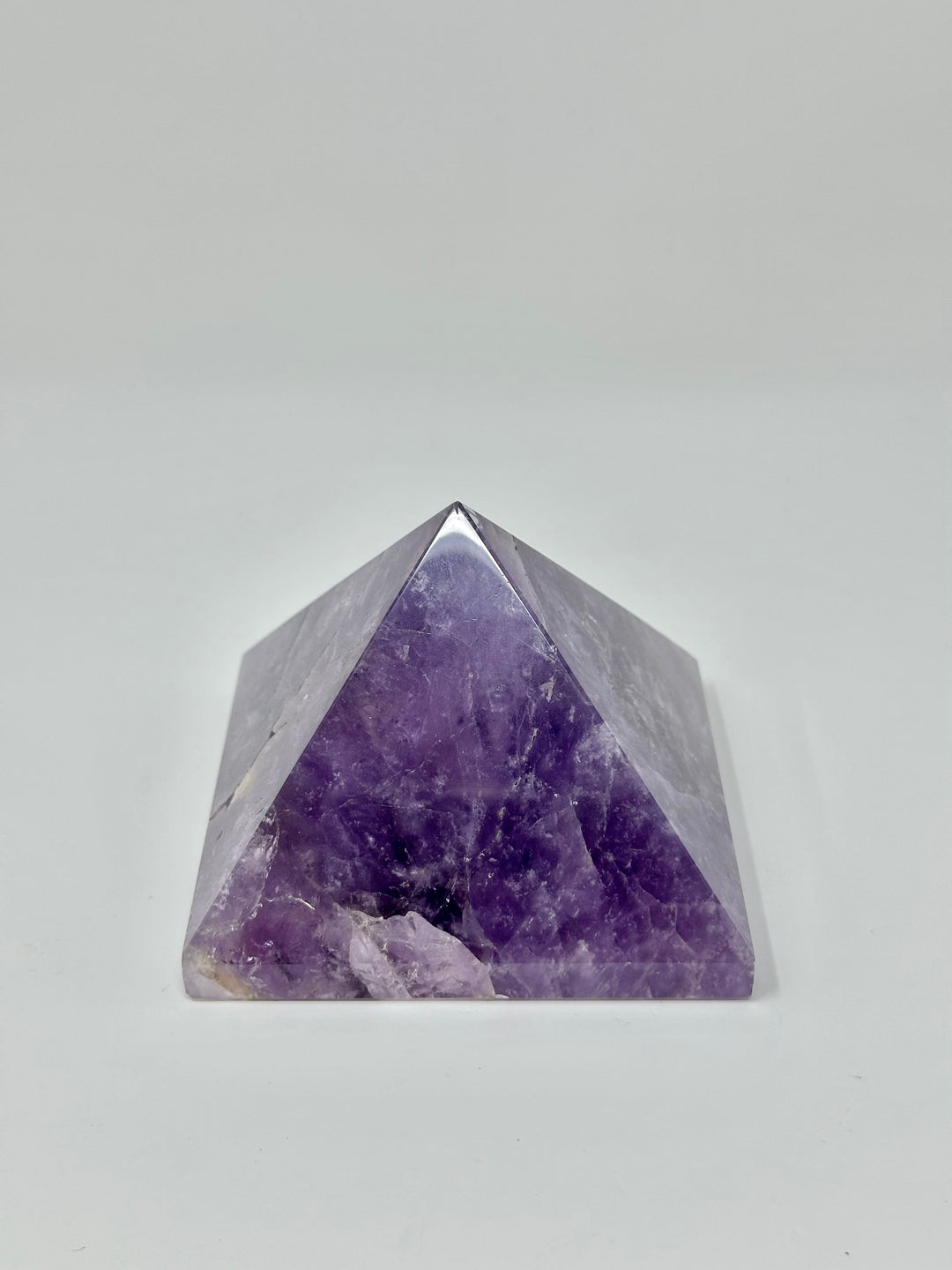Amethyst Crystal Pyramid | The Harmony Store Pyramid