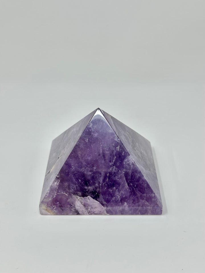 Amethyst Crystal Pyramid | The Harmony Store Pyramid