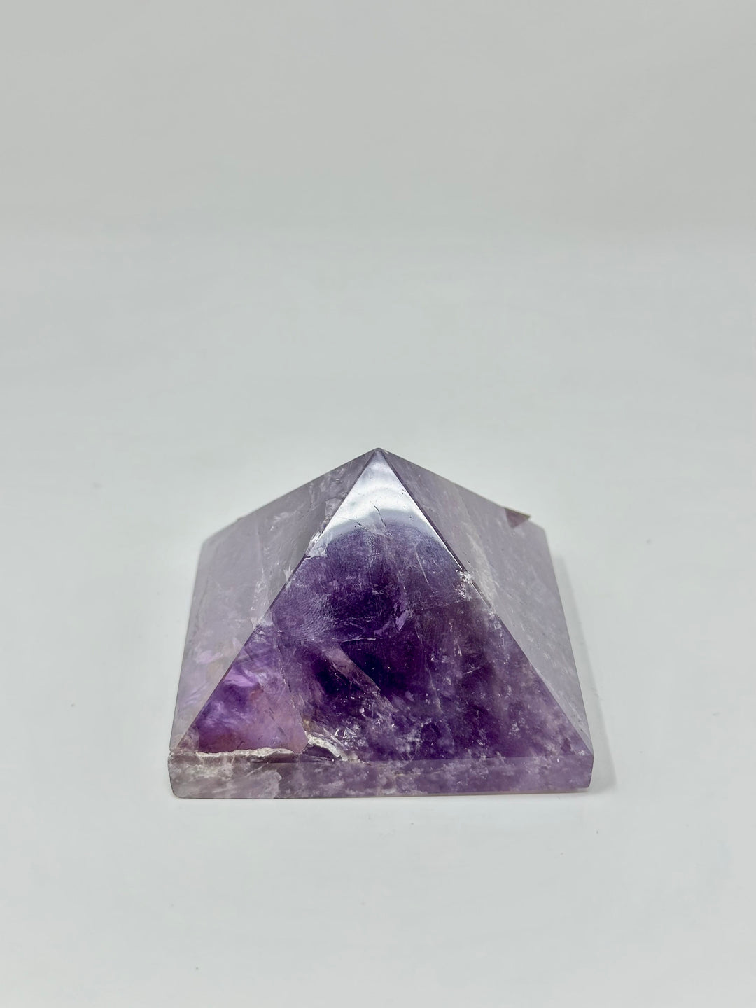 Amethyst Crystal Pyramid | The Harmony Store Pyramid
