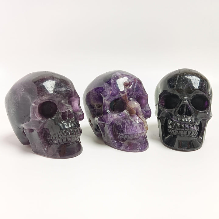 Amethyst Crystal Skull | The Harmony Store Skull