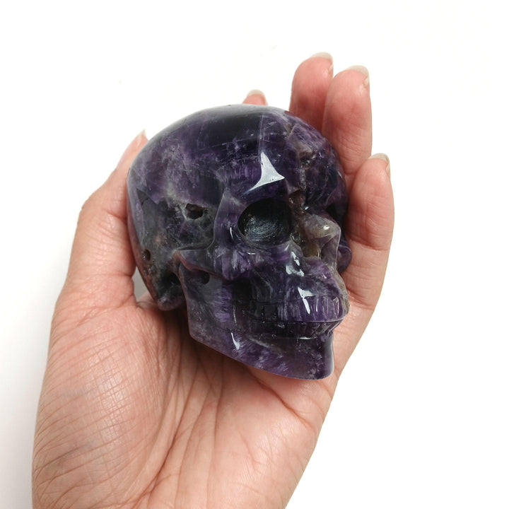 Amethyst Crystal Skull | The Harmony Store Skull