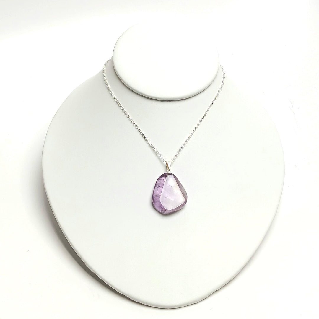 Amethyst Sliced Pendant | Raw Edge Crystal | Harmony Store Pendant