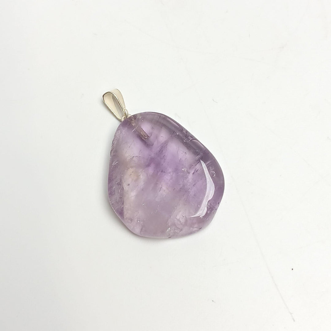 Amethyst Sliced Pendant | Raw Edge Crystal | Harmony Store Pendant